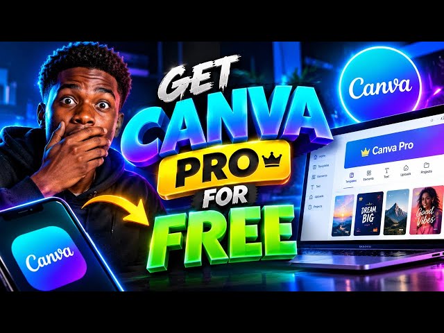 Get Canva Pro For Free [3 Months Trial Method]