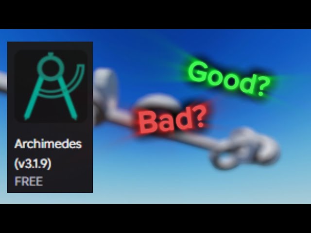 Roblox Archimedes Plugin Review *Part 3*