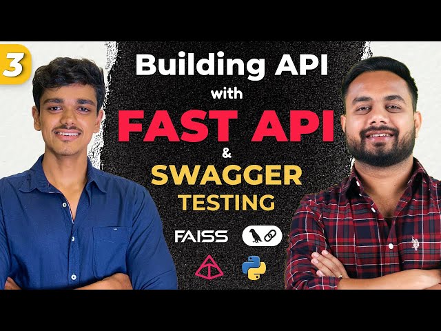 LLMOPS 03: Building API with FastAPI & Swagger Testing | API Development in LLMOPS Project