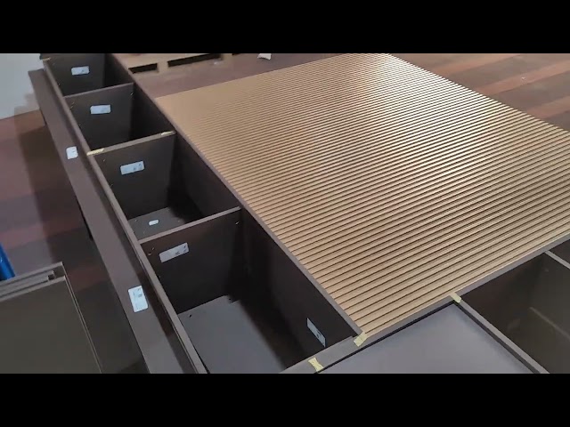 🏭 Factory Trial Assembly: Custom Fluted Wall Panel & Cabinetry System | SJUMBO Bespoke Solutions