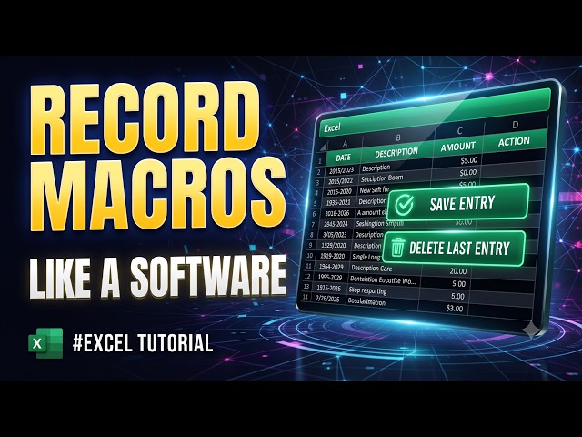 How to Record Macro like a Software