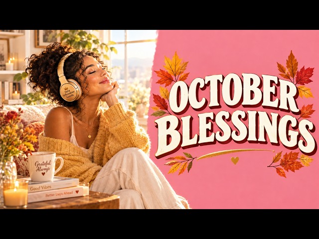 October Is My Season of Blessings & Miracles 🍁 Morning Affirmations for Everyday Wonders | Afrobeat