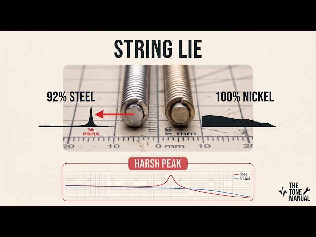 The Pure Nickel Lie: Why Modern Strings Sound Like Glass (And Kill Your Mids)