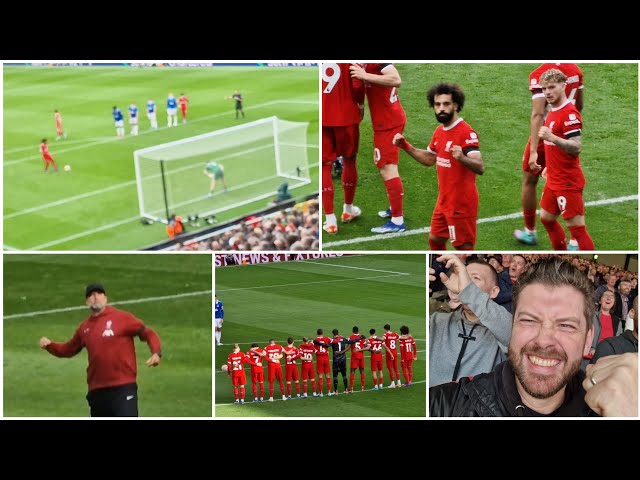 SALAH SCORES TWO IN THE DERBY! LIVERPOOL 2-0 EVERTON MATCH VLOG