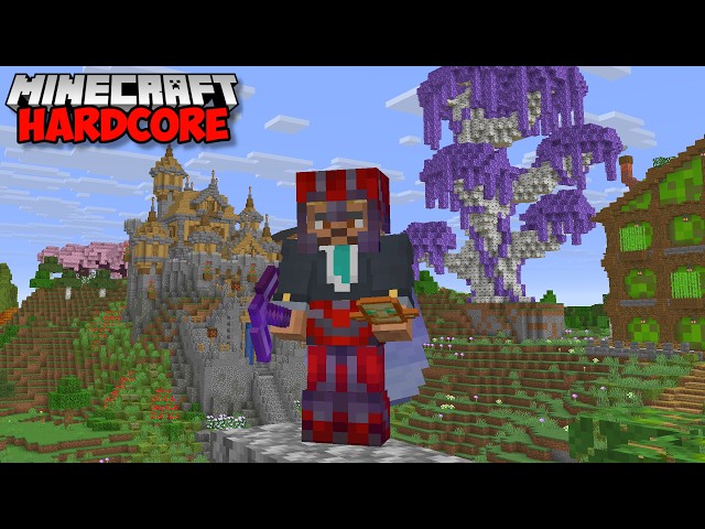 Playing Hardcore + Minecraft Live Watch Party (LIVE)