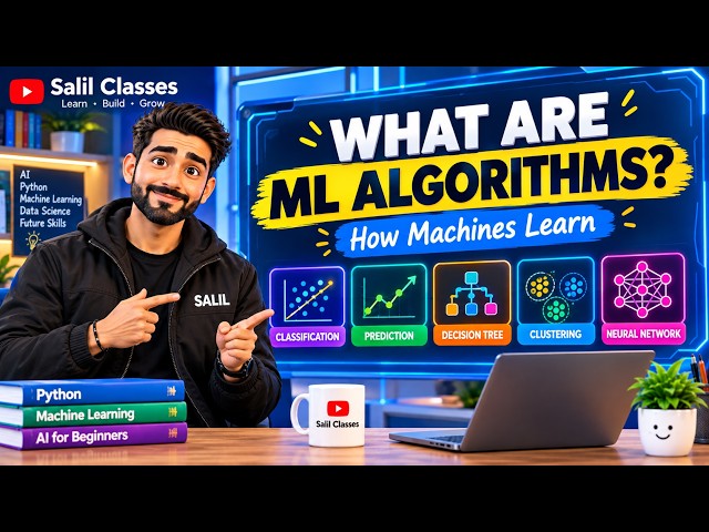 What Are Machine Learning Algorithms? 🤖 | ML for Beginners