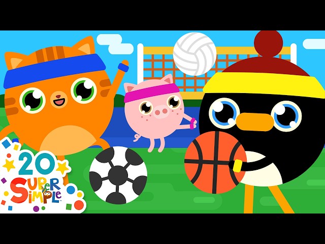 Sports! | Kids Song | Song of Summer ⚽️ | Super Simple Songs