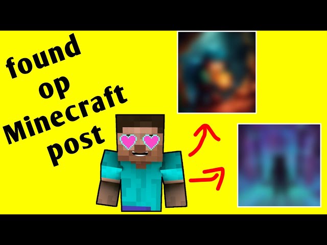 I found some OP 😍 post of Minecraft