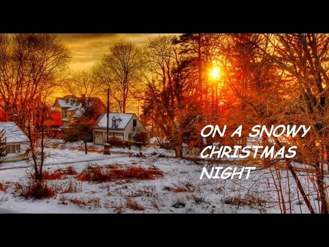 Elvis Presley - On A Snowy Christmas Night, (HD)