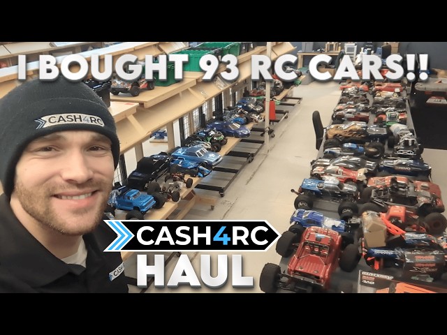 I BOUGHT 93 RC CARS!