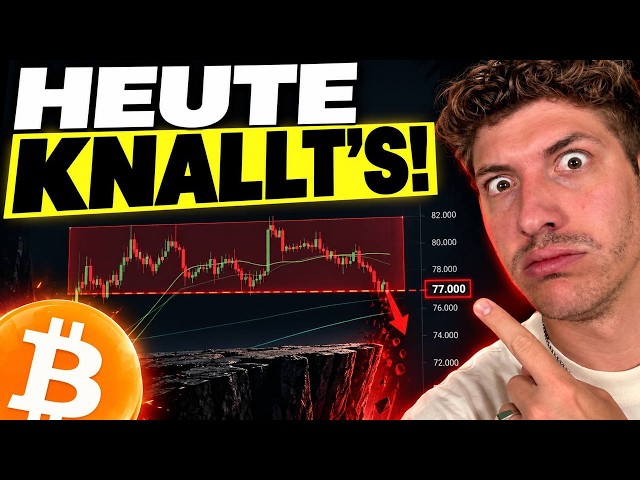 Bitcoin drops before US inflation data - Things could really escalate today!
