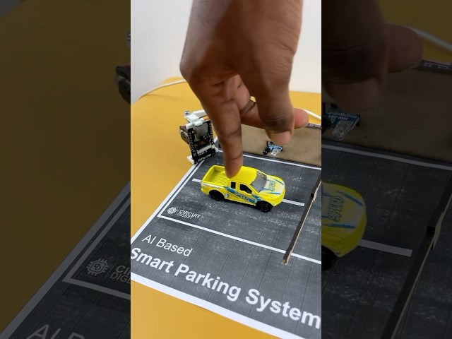 AI Smart Car Parking Project #automobile #machinelearning #cars #python #innovation #funny #ai
