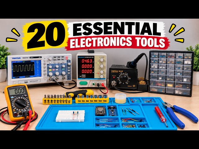 Starting Electronics in 2026? Here's What you Actually Need!