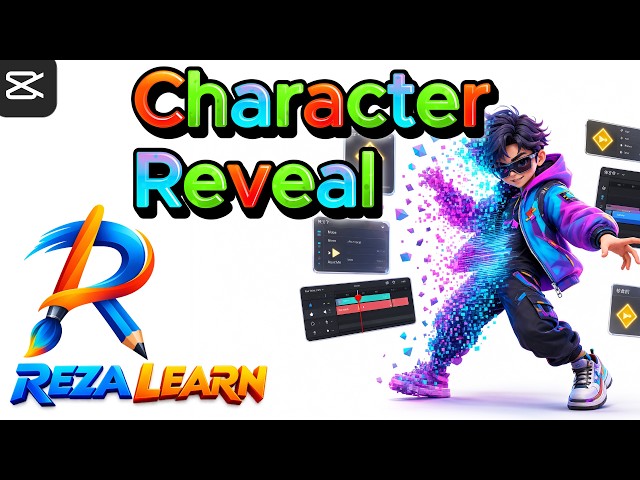 Character Reveal Effect in CapCut PC — Full Tutorial