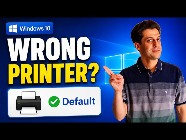 How to Set a Default Printer in Windows 10