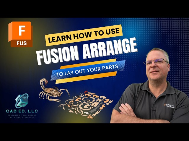 How to arrange parts in Fusion