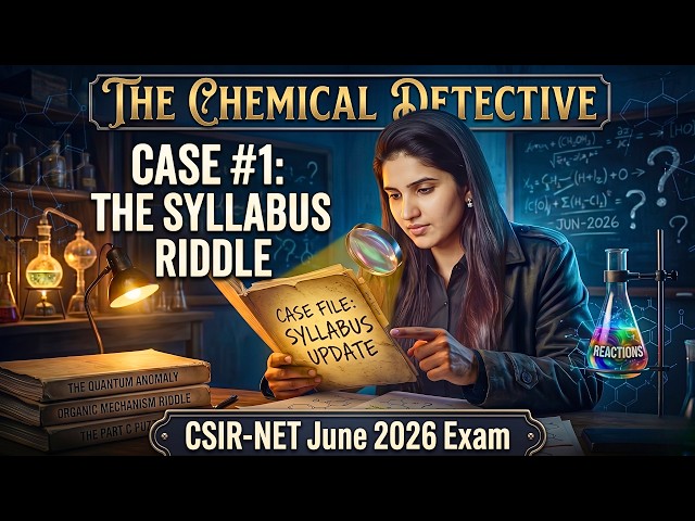 CSIR NET Syllabus Change Chemistry | CSIR NET Dec 2026 Update|CSIR NET Syllabus & Exam Pattern 2026