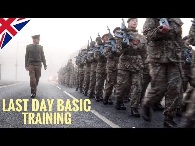 Civilian to Soldier Last Day in Basic Training | British Army | Pirbright
