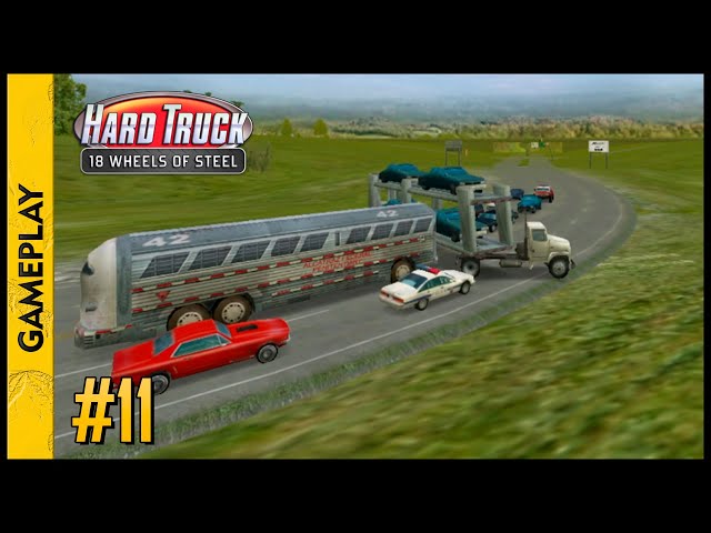 HARD TRUCK: 18 Wheels of Steel (Cincinnati x Detroit)(Gameplay) #11