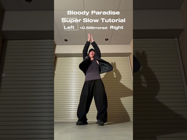 Super Slow Tutorial ENHYPEN"Bloody Paradise"Dance Mirrored tutorial