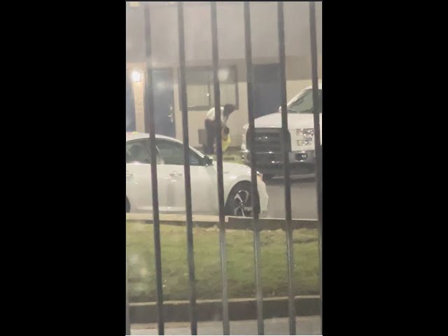 Caught on Camera: Domestic Dispute in Motel 6 Parking Lot 🚨 (Must Watch)