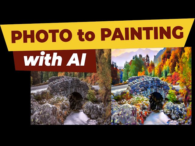 Turning Photos into Paintings using Neural Networks