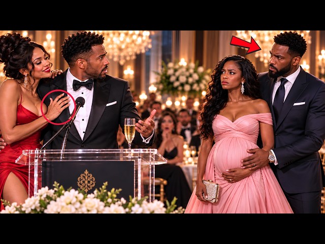 He Praised His Mistress on Stage—Then His Pregnant Black Wife Walked In With a Billionaire CEO