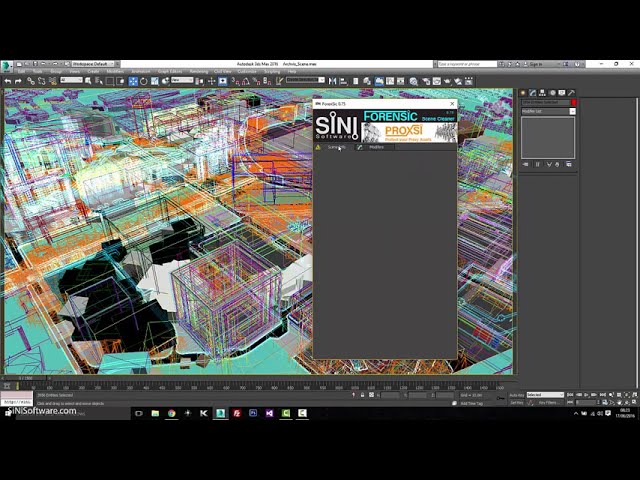 Working example of the Forensic 3ds Max plugin
