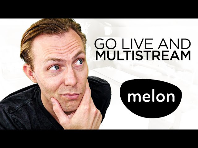 Melon: How To Go LIVE & Multistream (Streamlabs Live Streaming App)