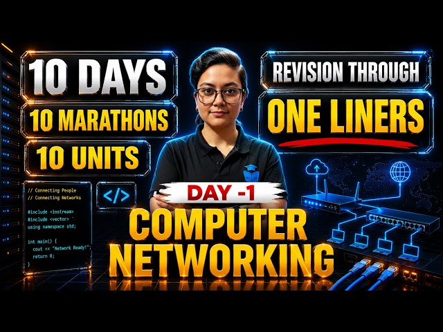 UGC NET COMPUTER SCIENCE MARATHON | DAY 1 | COMPUTER NETWORKING | ADITI MAM