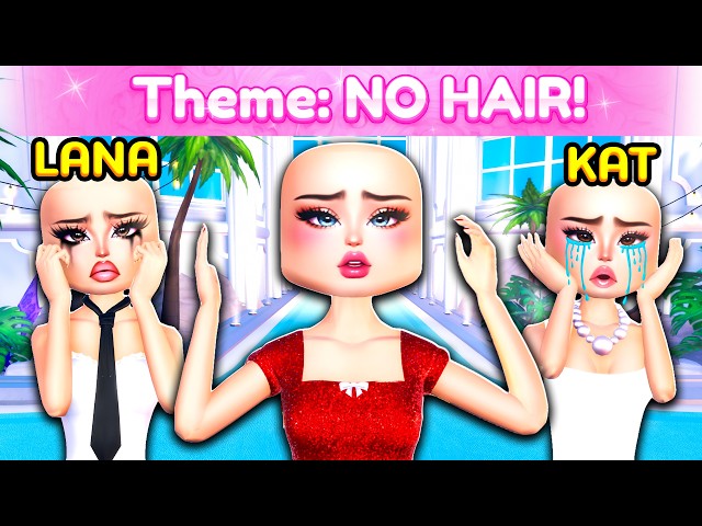 I Forced Kat and Lana to do *INSANE CHALLENGES* in Dress to Impress!
