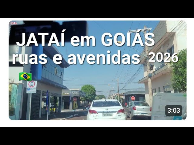 Jataí em Goiás  Avenidas 