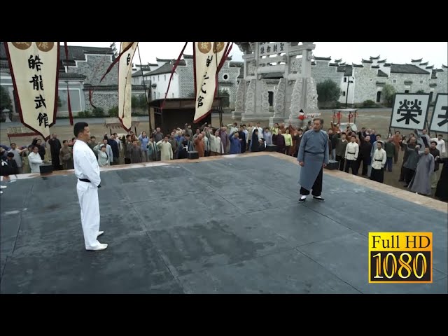 Japanese provokes and insults Chinese, infuriating a kungfu master who cripples him with a punch.