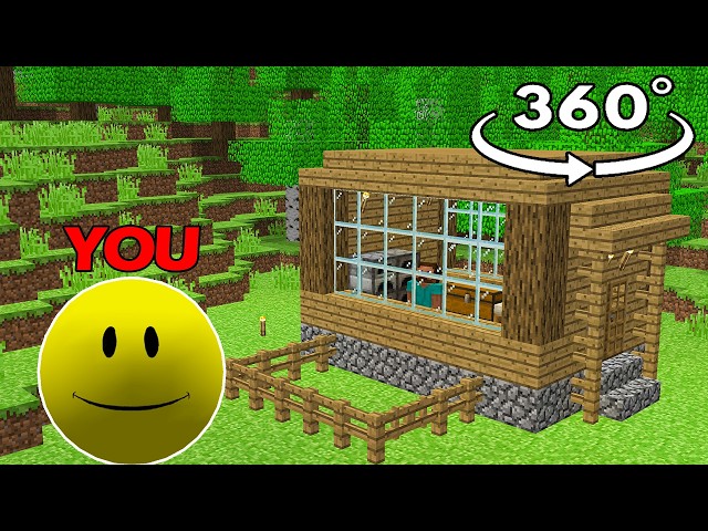 360° POV: You’re VERITY watching STEVE build his first house