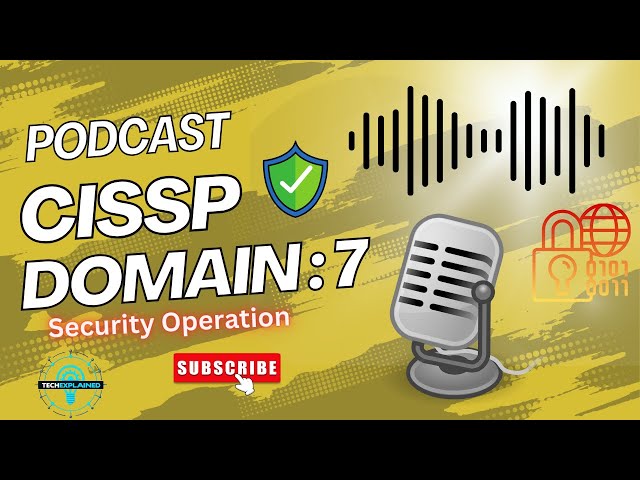 CISSP Domain 7 Explained: Mastering Security Operations, Incident Response & Forensics 2025 (old)