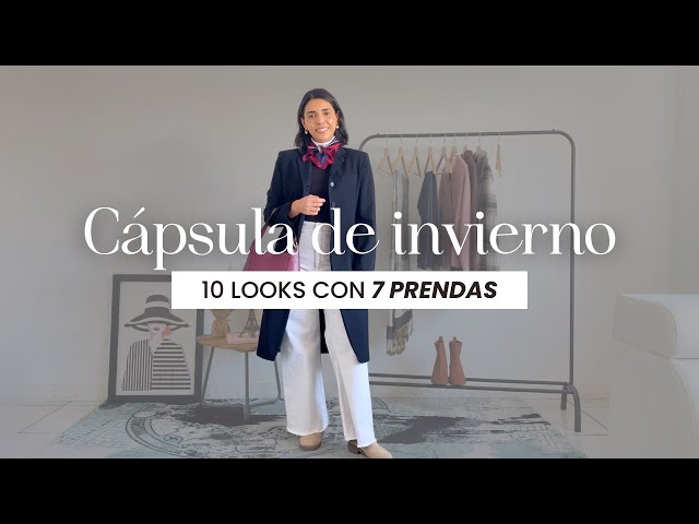 What I wear in “winter”: 10 looks with 7 pieces