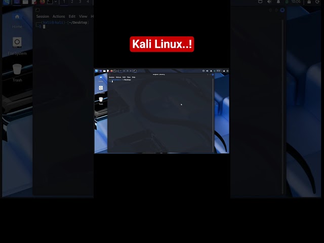 Kali Linux Kya hai... Hacker wala OS ? #cswithharsh #kalilinux #linux #shorts