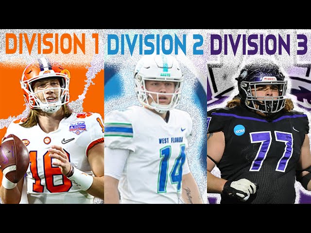 The Difference Between Division 1, Division 2, and Division 3