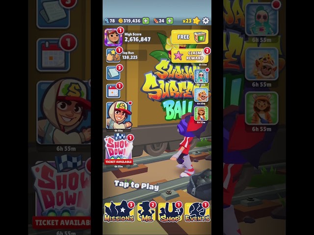 Subway Surf#subwaysurfers #shorts#tiktok#robloxedit#sharkevolution#livenews#tiktokviral#shortsfeed2