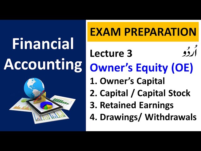 owner’s equity,owner’s capital,capital stock,retained earnings,drawings, dividends accounting hindi