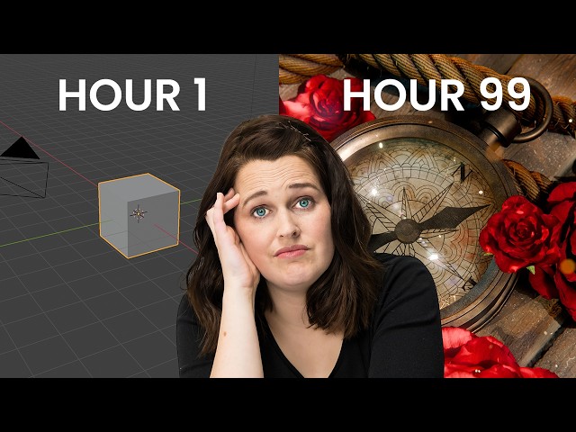 I Spent 100 Hours Learning Blender