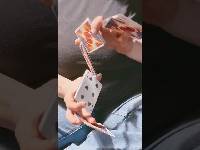 3 cardistry moves I created #cardcreations #magic