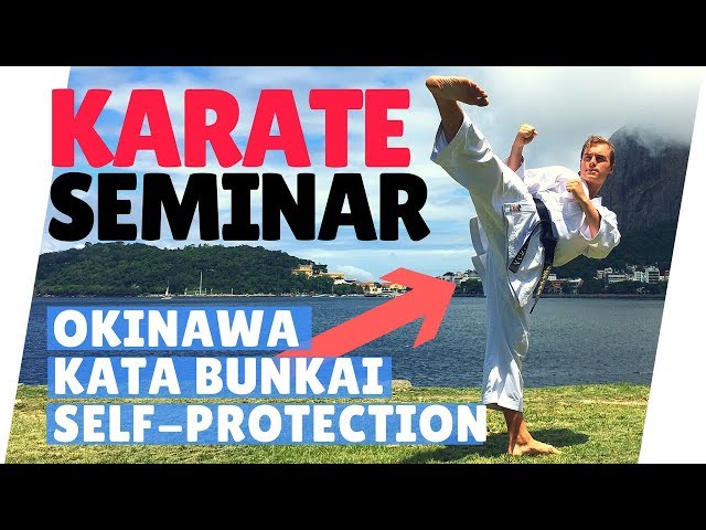 FIGHTING KARATE SEMINAR | Okinawa Kata Bunkai — Jesse Enkamp