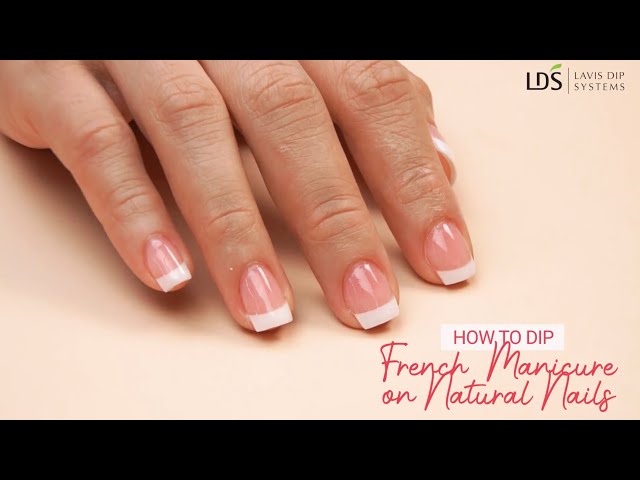 HOW TO DIP: a Perfect French Dip Manicure on Natural Nails