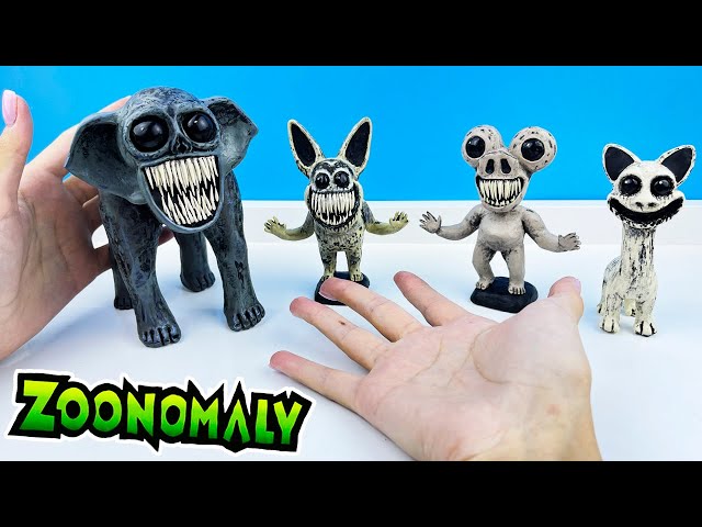 Making Zoonomaly - game characters with clay (how to make)