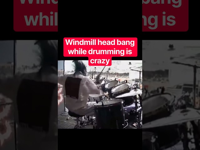 Drummer is insane #slipnot #metal #headbanger #headbanging #moshpit #concert #drummer #goat #heavy