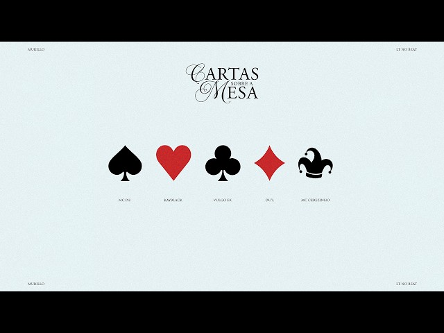 Cartas Sobre a Mesa - Murillo e LT no Beat, Vulgo FK, KayBlack, DU'L, MC PH & MC Cebezinho