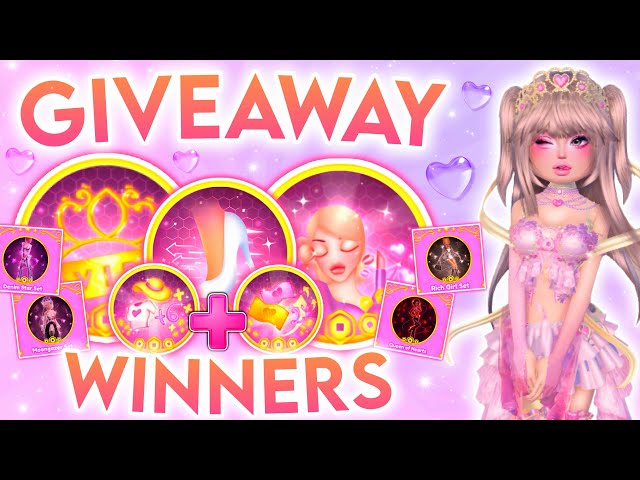 HUGE DRESS TO IMPRESS GIVEAWAY WINNERS #22 || ROBLOX