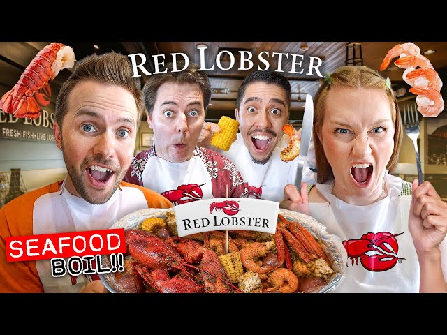 Tasting RED LOBSTER For The First Time!!! The ENTIRE Menu!