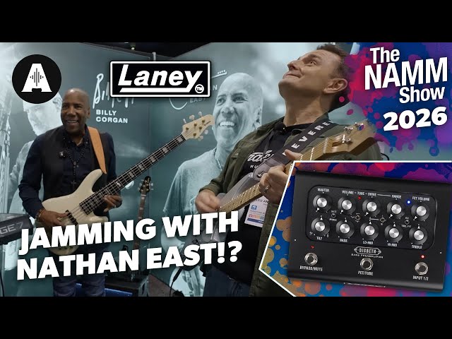 Lee Jams With Nathan East!! - NAMM 2026